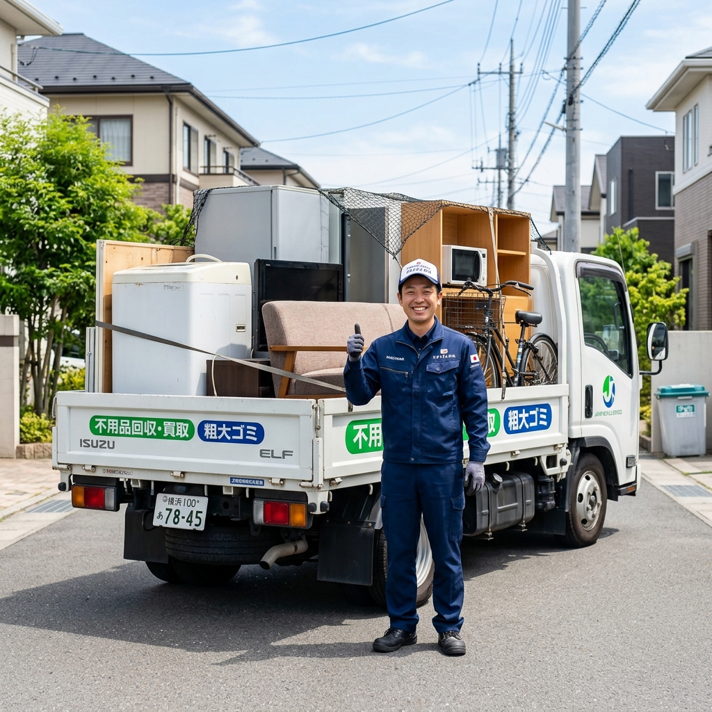 自社軽トラック不用品回収積み放題